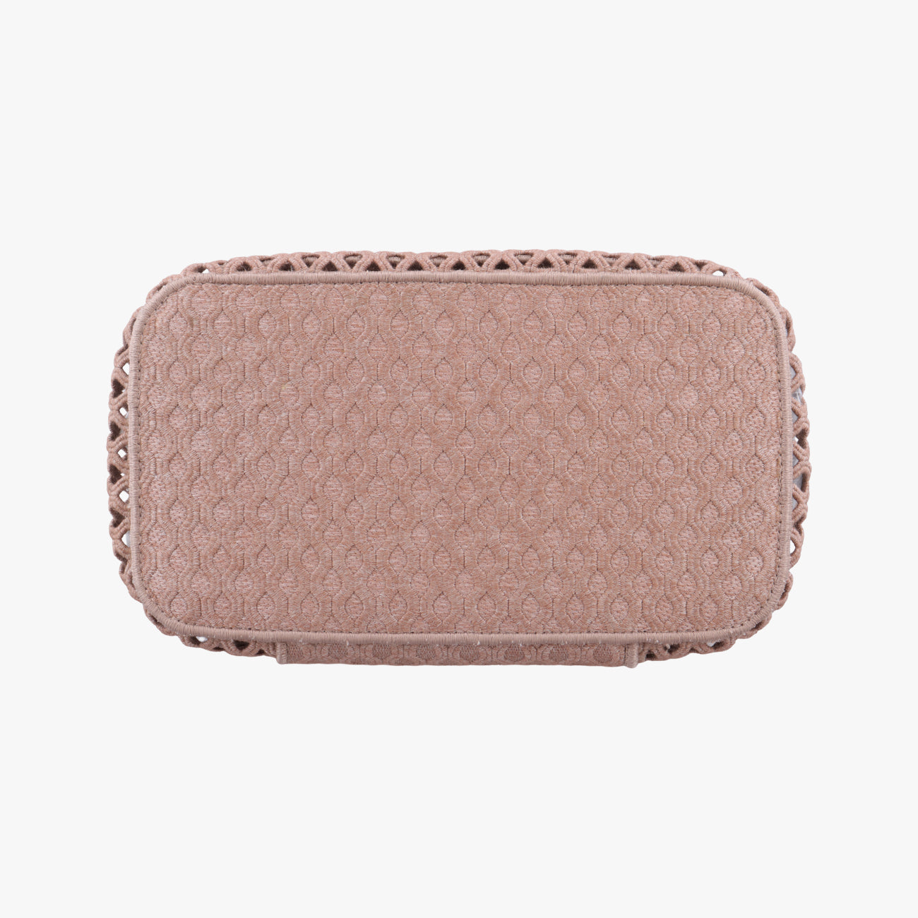Mesh Embroidered DiortravelPinkfabric50-MA-1200ロゴ メッシュ バニティピンクファブリック50-MA-1200