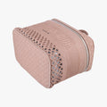 Mesh Embroidered DiortravelPinkfabric50-MA-1200ロゴ メッシュ バニティピンクファブリック50-MA-1200