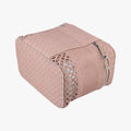 Mesh Embroidered DiortravelPinkfabric50-MA-1200ロゴ メッシュ バニティピンクファブリック50-MA-1200