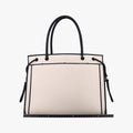 Logo Shopper Medium ToteWhiteCanvas8BH3788BH378-AD6A-209-12085ロゴ ショッパー ミディアムトートホワイトキャンバス8BH3788BH378-AD6A-209-12085