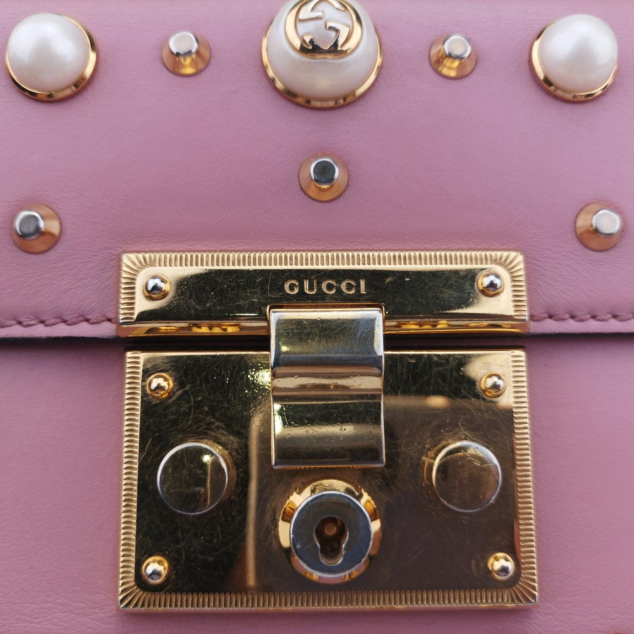 PadlockPinkLeather432182H023351869パドロックピンクレザー432182H023351869