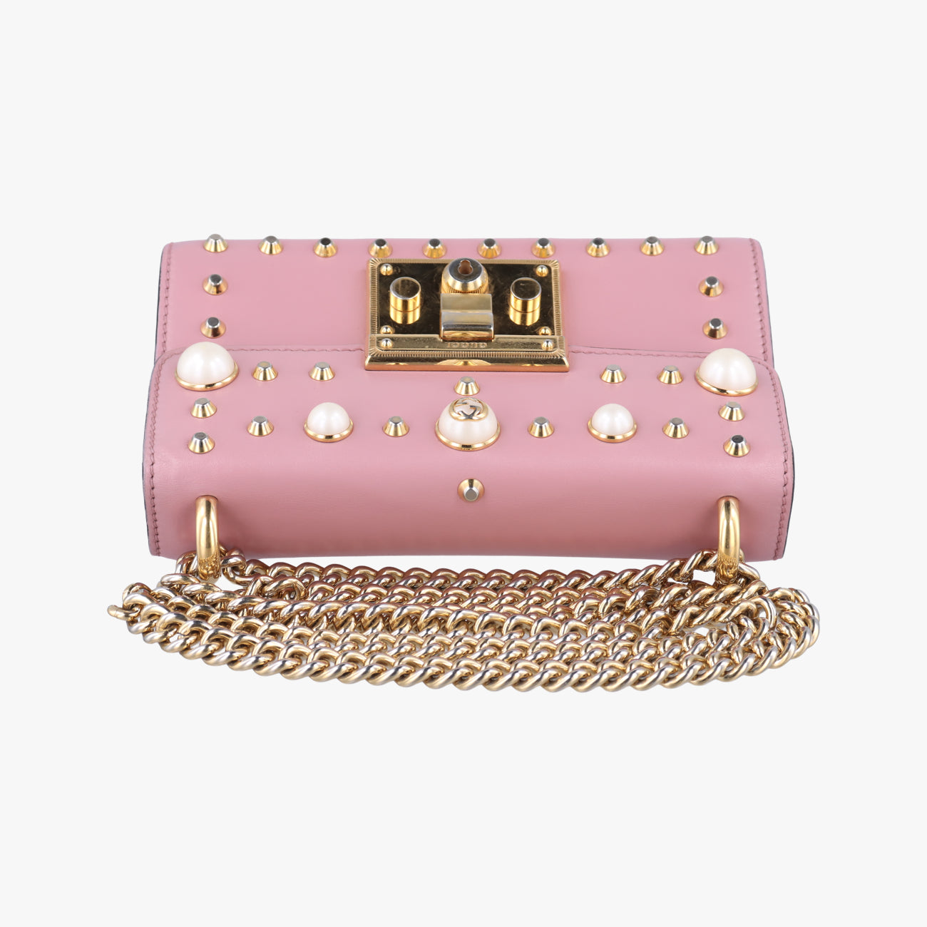 PadlockPinkLeather432182H023351869パドロックピンクレザー432182H023351869