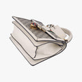 Queen MargaretWhite×MulticolourPVC coated canvas x leather476541I026828100クイーン マーガレットホワイト×マルチカラーPVCコーティングキャンバス×レザー476541I026828100