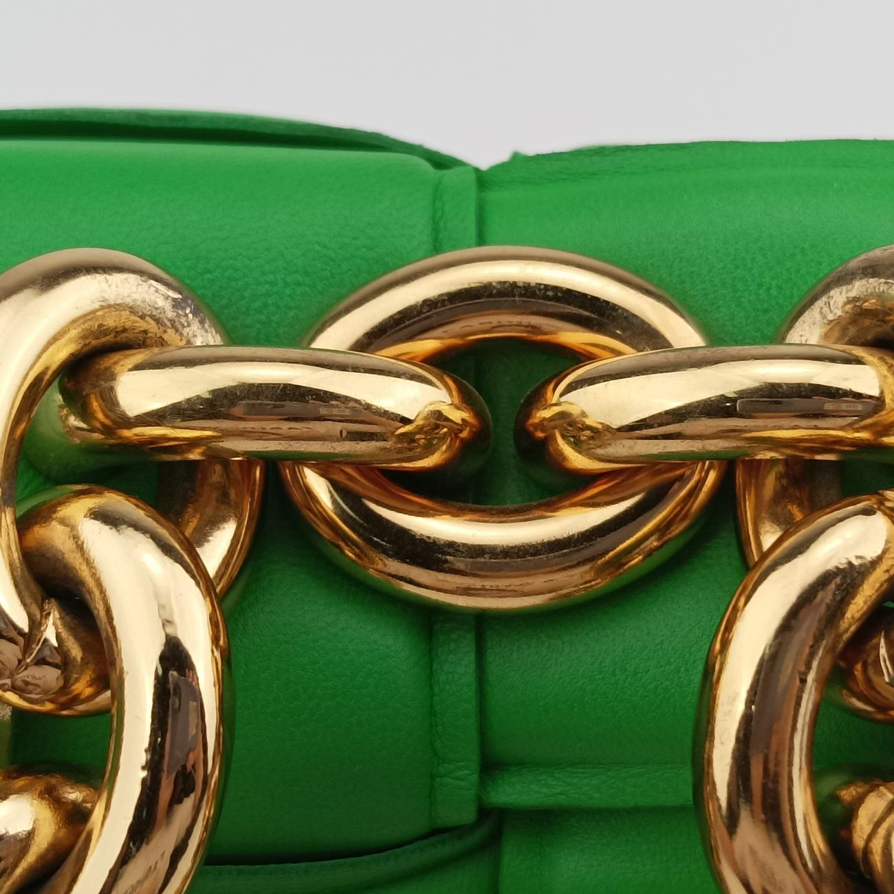 The Chain CassetteGreenlambskinB09074922Sザ チェーン カセットグリーンラムスキンB09074922S