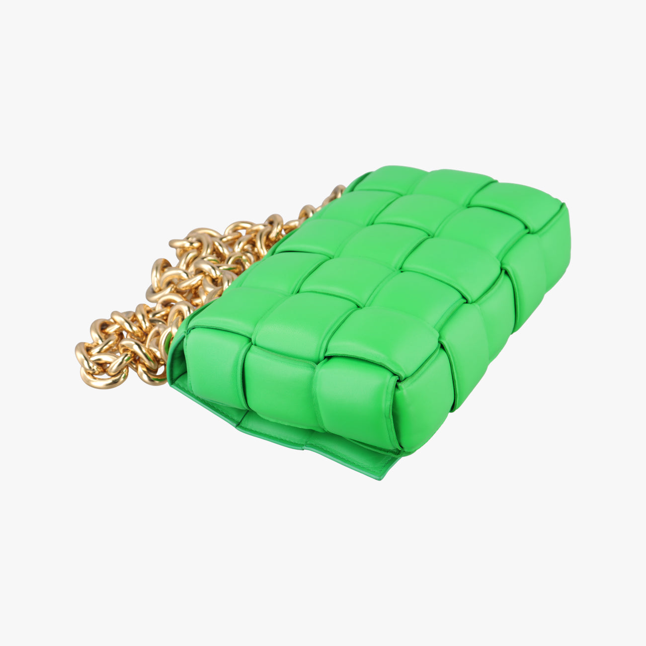 The Chain CassetteGreenlambskinB09074922Sザ チェーン カセットグリーンラムスキンB09074922S