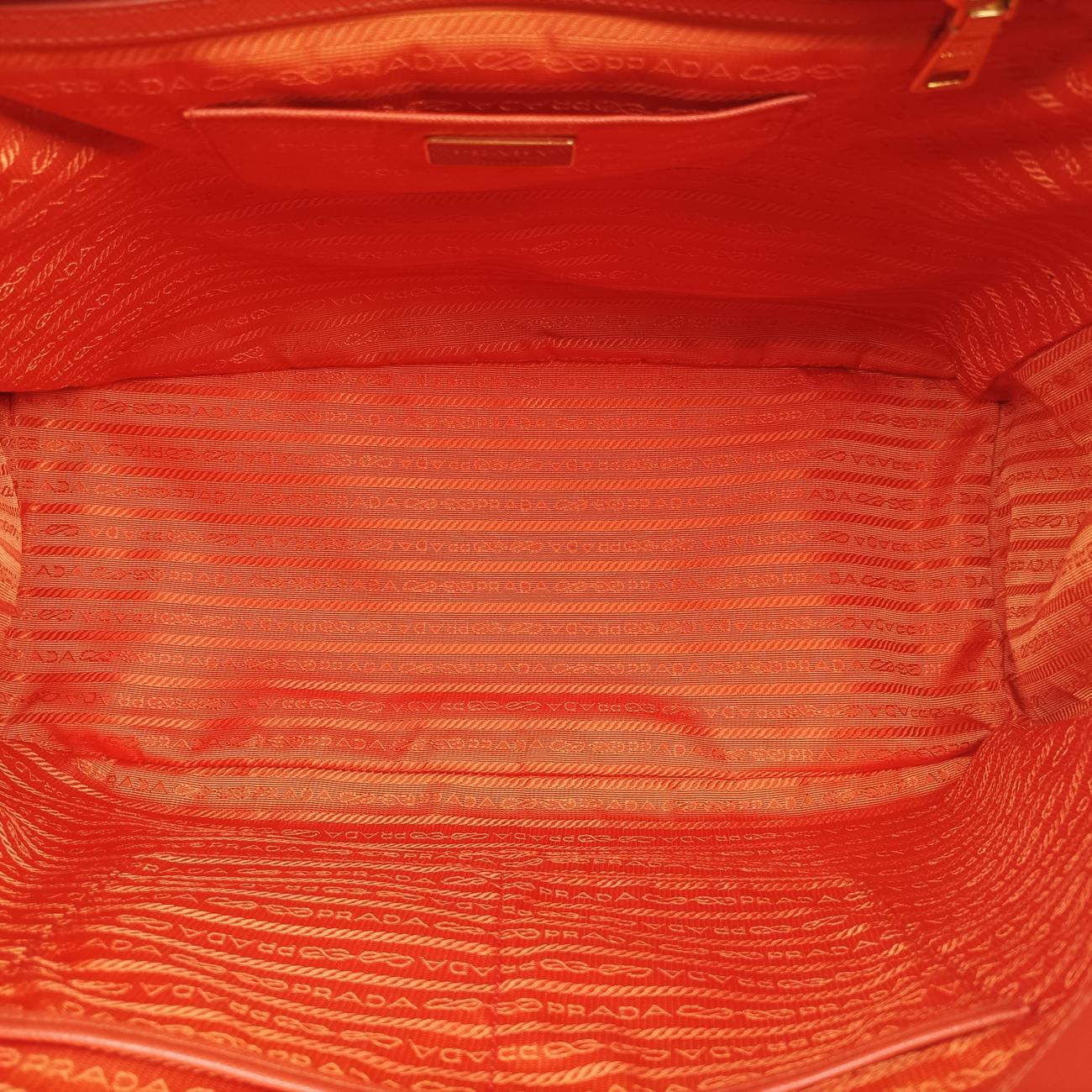 GalleriaOrangeSAFFIANO LeatherBN1802208 8ガレリアオレンジサフィアーノレザーBN1802208 8