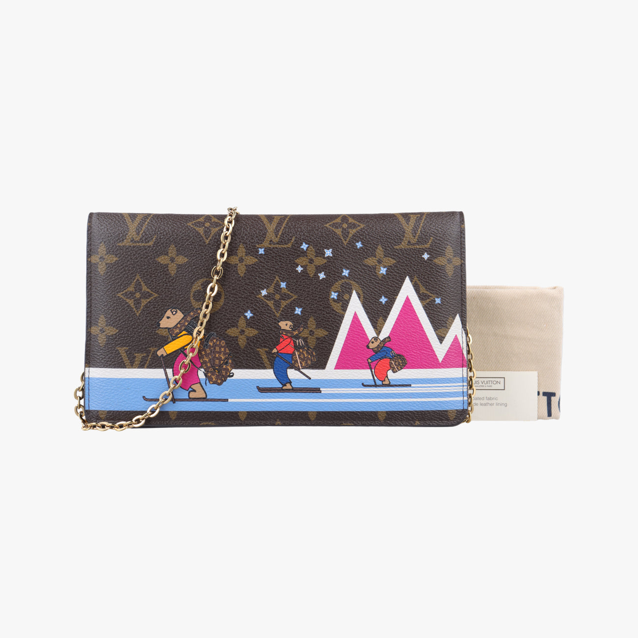Pochette Weekendbrown×multiMonogram CanvasM63857UB4128ポシェット ウィケンドモノグラム/ブラウン系×マルチモノグラムキャンバスM63857UB4128