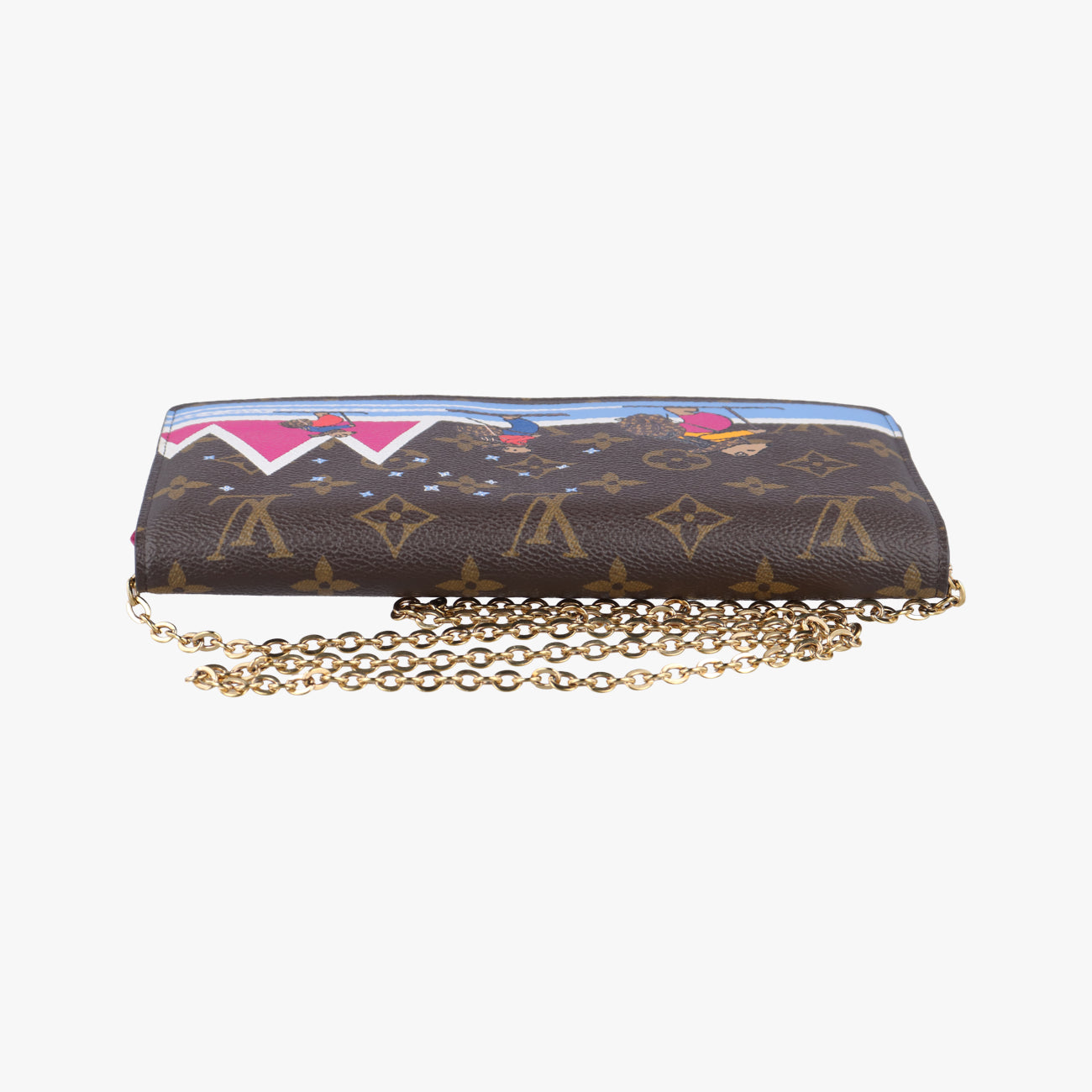 Pochette Weekendbrown×multiMonogram CanvasM63857UB4128ポシェット ウィケンドモノグラム/ブラウン系×マルチモノグラムキャンバスM63857UB4128