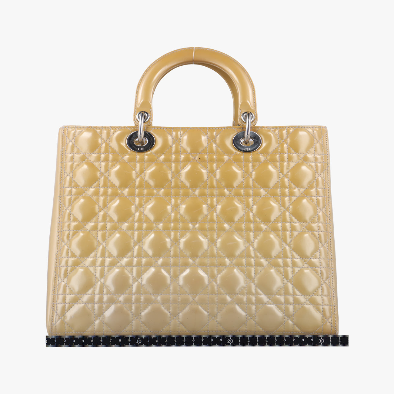 Lady DiorBeigePatent16-BO-1101    Bレディディオール ラージベージュパテント16-BO-1101    B