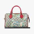 GG Bloomsbeige×blue×MulticolourPVC coated canvas x leather409529D019819760GGブルームスベージュ×ブルー×マルチPVCコーティングキャンバス×レザー409529D019819760