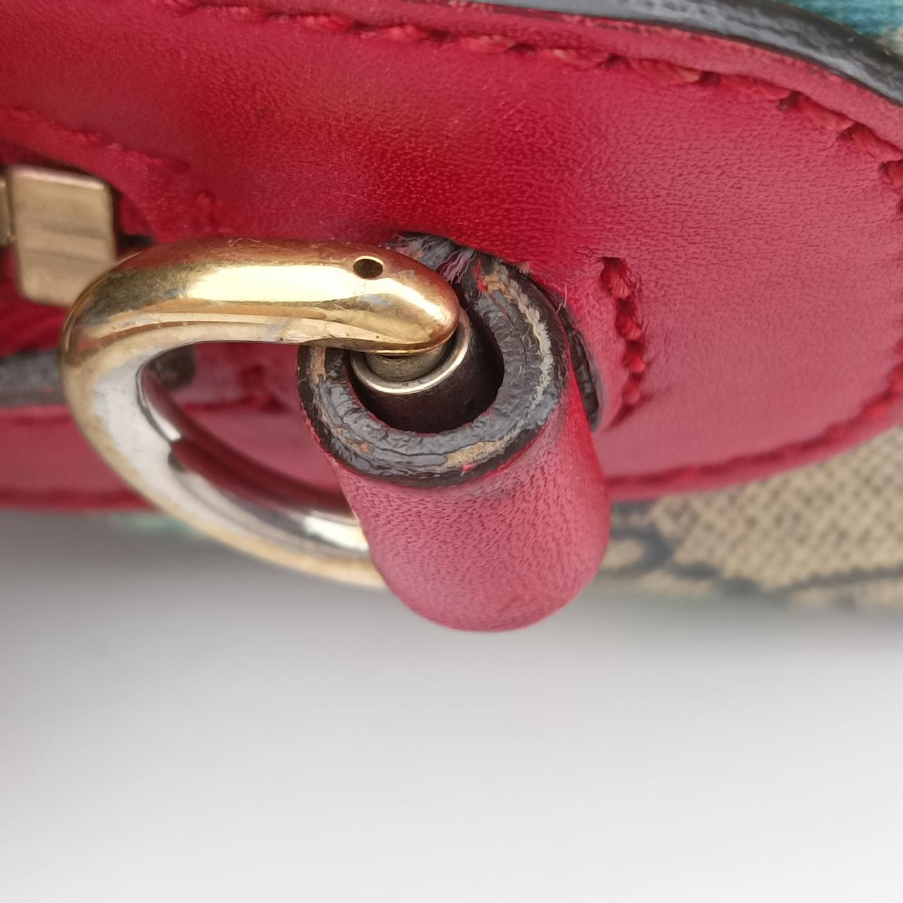 GG Bloomsbeige×blue×MulticolourPVC coated canvas x leather409529D019819760GGブルームスベージュ×ブルー×マルチPVCコーティングキャンバス×レザー409529D019819760