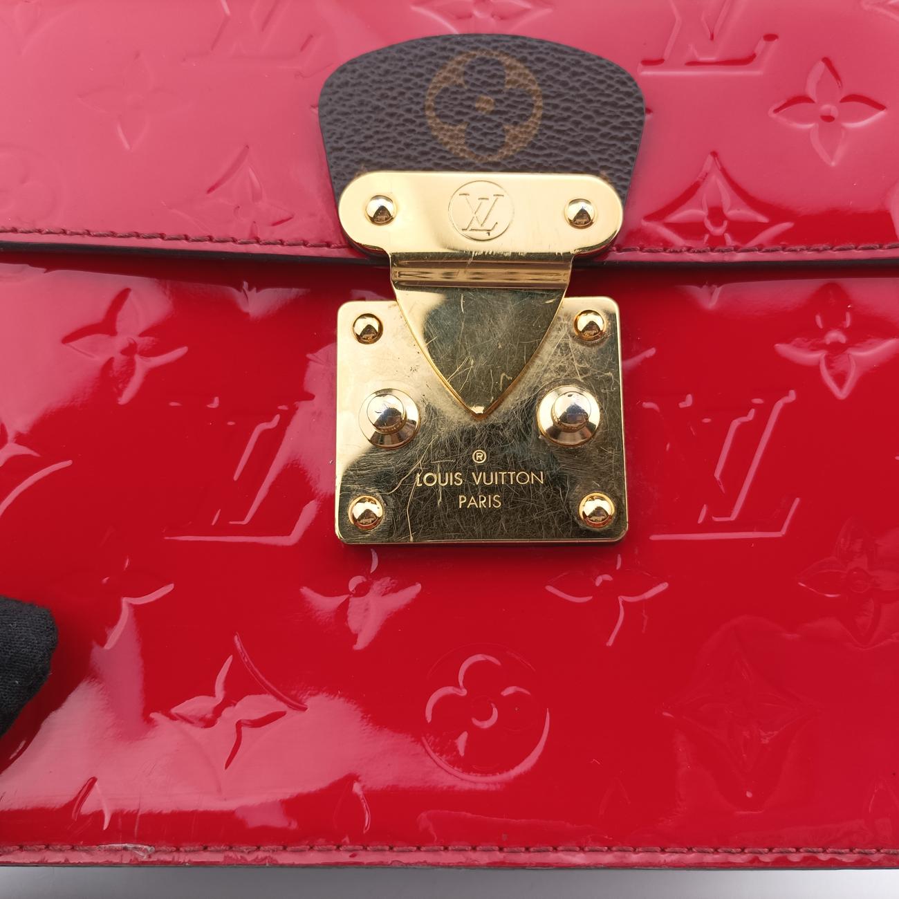 Spring street PMScarlet RedVernis×Leather×Monogram CanvasM90505NZ2139スプリングストリートPMスカーレットヴェルニ×レザー×モノグラムキャンバスM90505NZ2139
