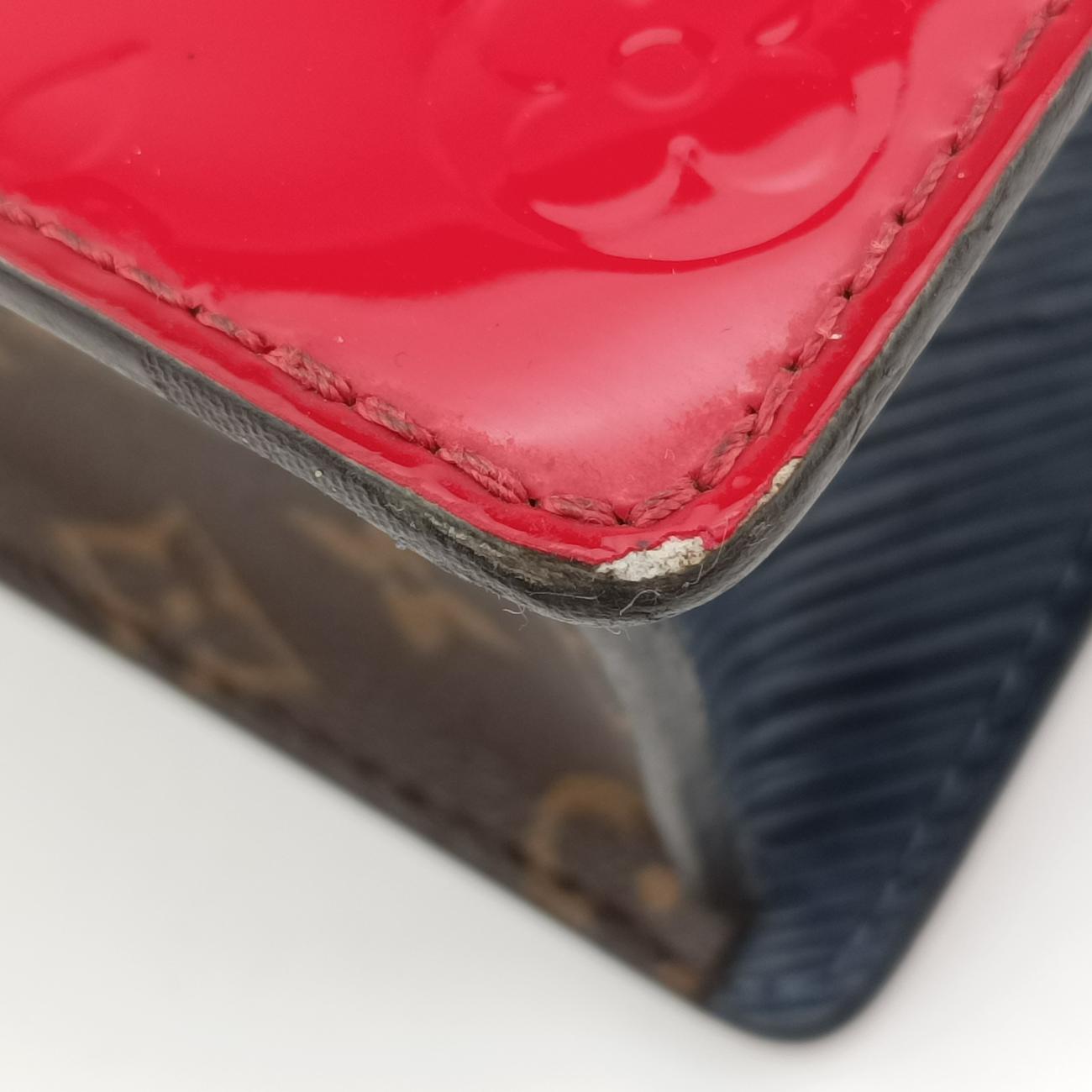 Spring street PMScarlet RedVernis×Leather×Monogram CanvasM90505NZ2139スプリングストリートPMスカーレットヴェルニ×レザー×モノグラムキャンバスM90505NZ2139