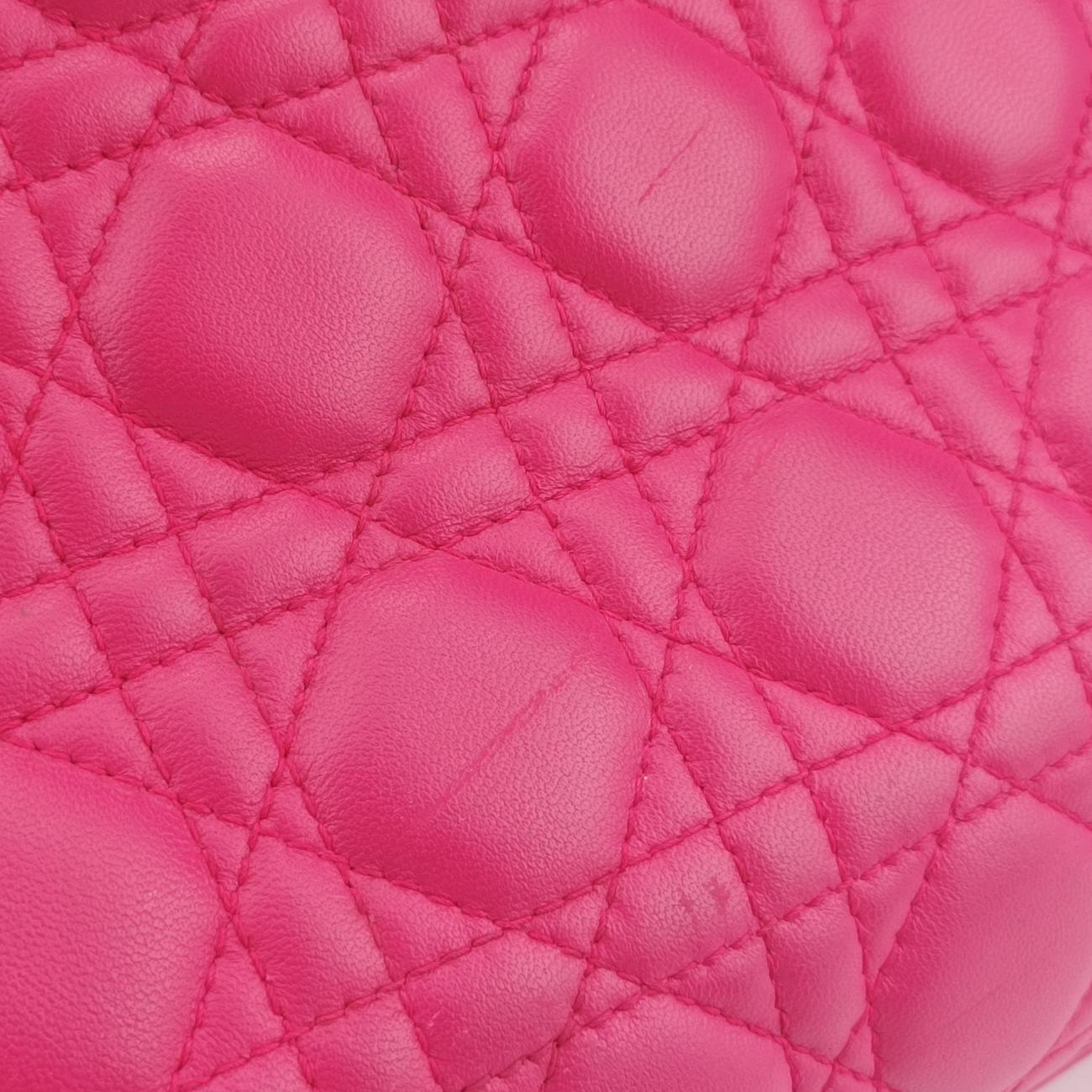 Lady DiorRoselambskin16-BO-0113レディディオールローズ レッドラムスキン16-BO-0113