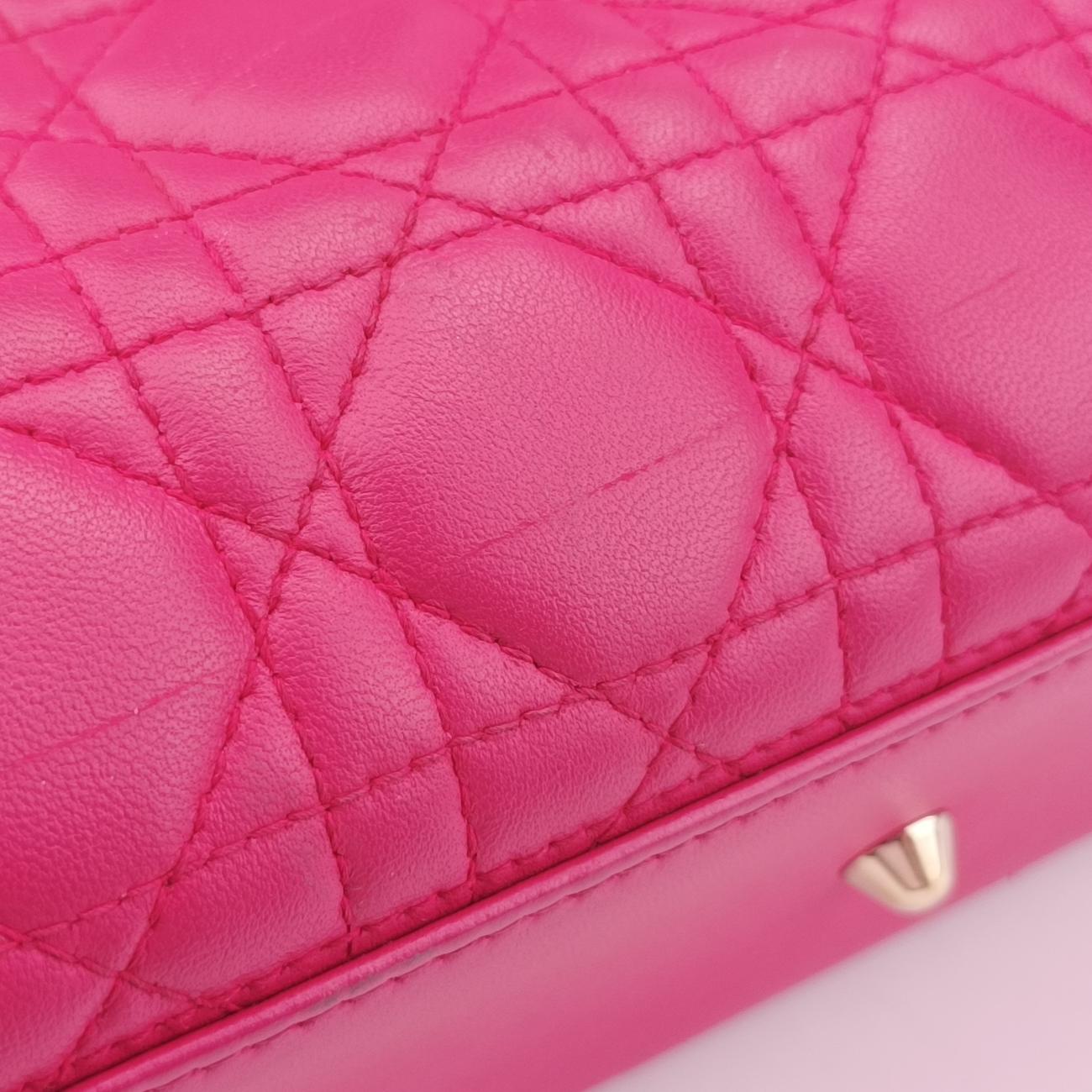 Lady DiorRoselambskin16-BO-0113レディディオールローズ レッドラムスキン16-BO-0113