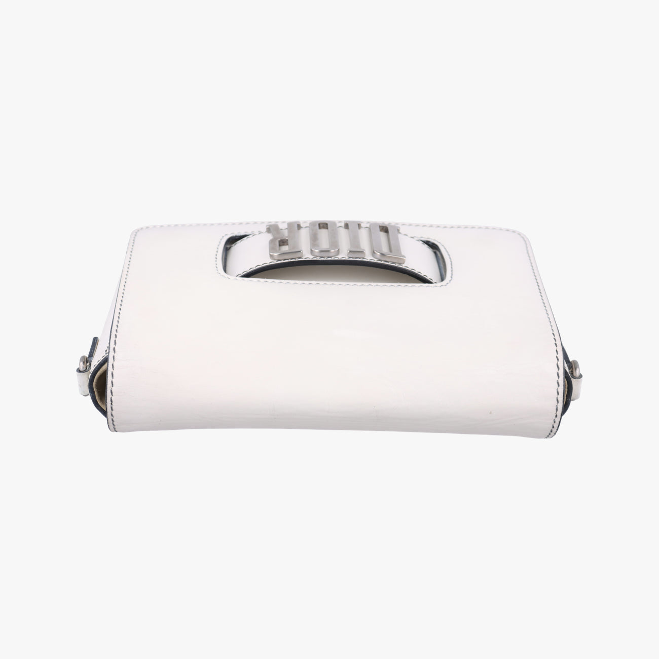 Dio(r)evolutionWhiteLeather19-MA-1126ディオール エボリューション フラップホワイトレザー19-MA-1126