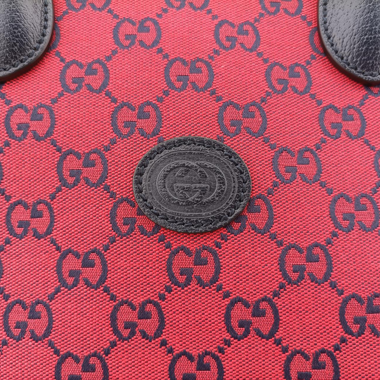 GG Tote ShopperRedcanvas659980I034576250GG トート ショッパーレッドキャンバス659980I034576250