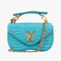 NEW WAVE CHAIN PM　TurquoiseLeatherM51936NZ1188ニューウェーブ チェーンPMターコイズレザーM51936NZ1188