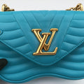 NEW WAVE CHAIN PM　TurquoiseLeatherM51936NZ1188ニューウェーブ チェーンPMターコイズレザーM51936NZ1188