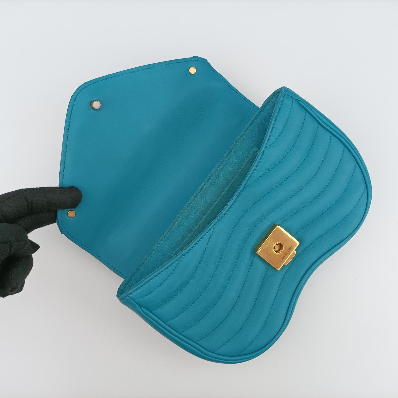 NEW WAVE CHAIN PM　TurquoiseLeatherM51936NZ1188ニューウェーブ チェーンPMターコイズレザーM51936NZ1188