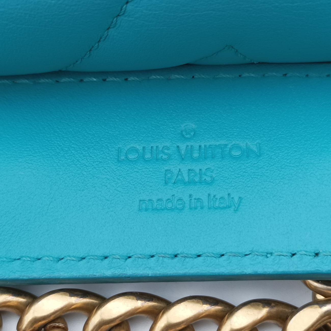 NEW WAVE CHAIN PM　TurquoiseLeatherM51936NZ1188ニューウェーブ チェーンPMターコイズレザーM51936NZ1188