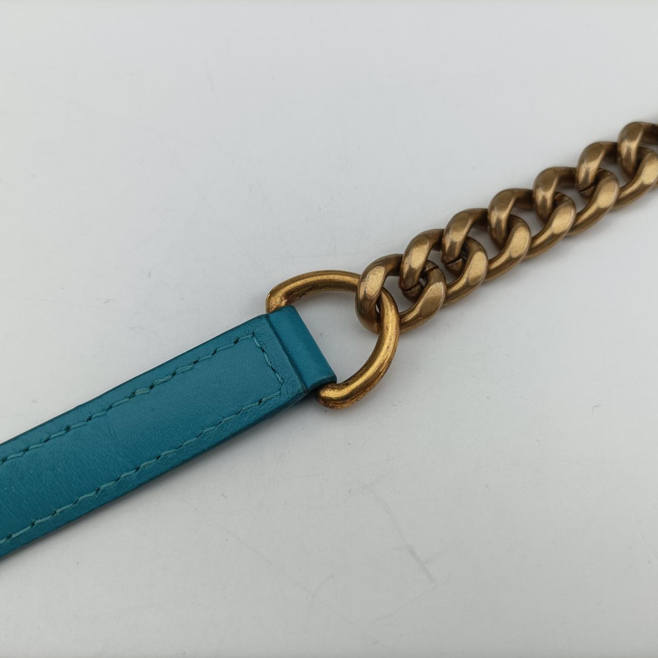 NEW WAVE CHAIN PM　TurquoiseLeatherM51936NZ1188ニューウェーブ チェーンPMターコイズレザーM51936NZ1188