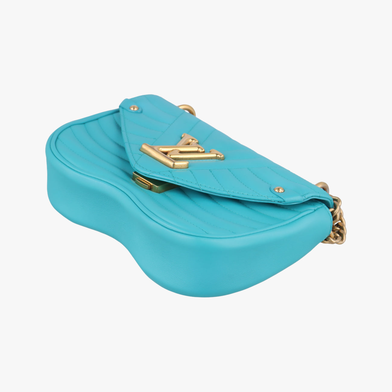 NEW WAVE CHAIN PM　TurquoiseLeatherM51936NZ1188ニューウェーブ チェーンPMターコイズレザーM51936NZ1188