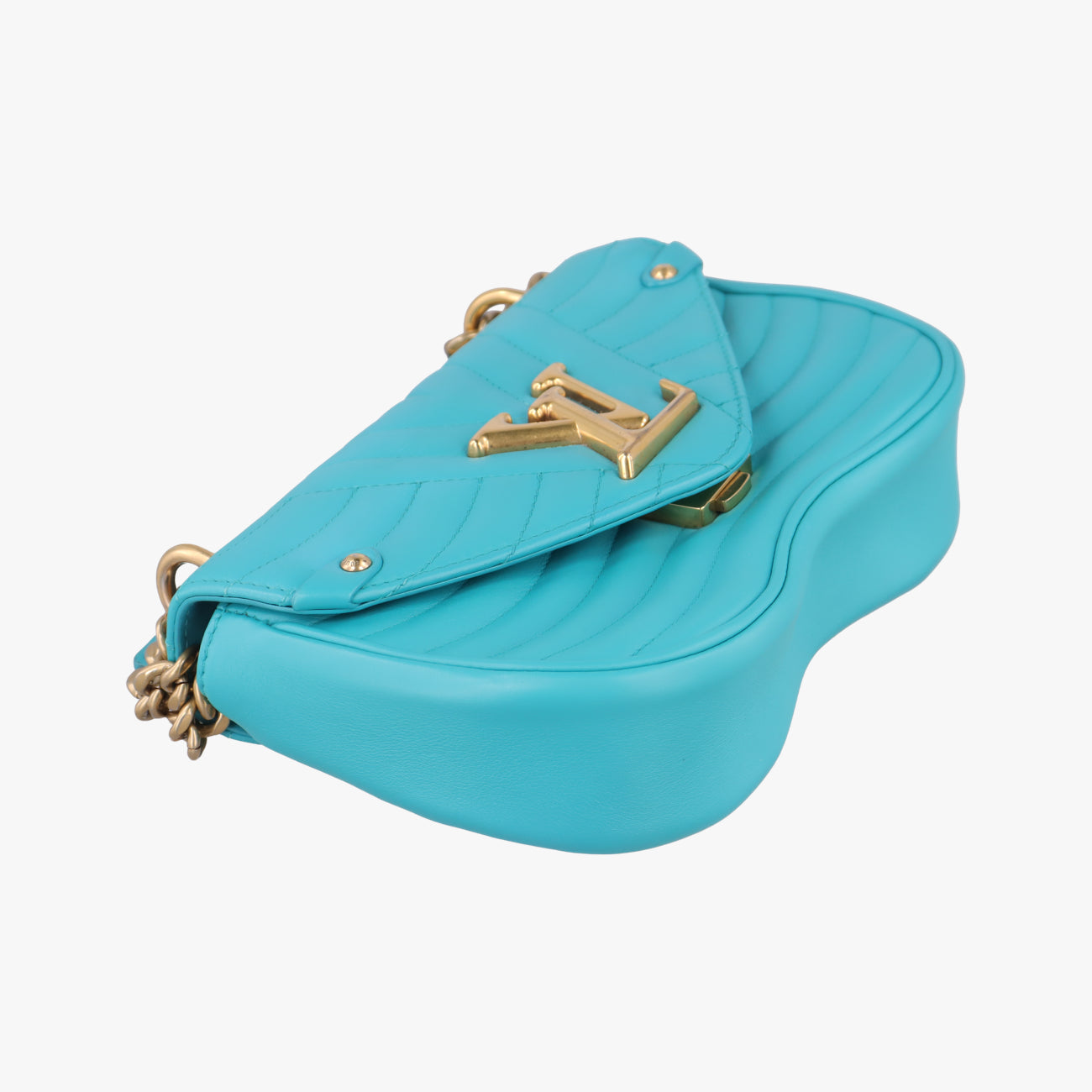NEW WAVE CHAIN PM　TurquoiseLeatherM51936NZ1188ニューウェーブ チェーンPMターコイズレザーM51936NZ1188