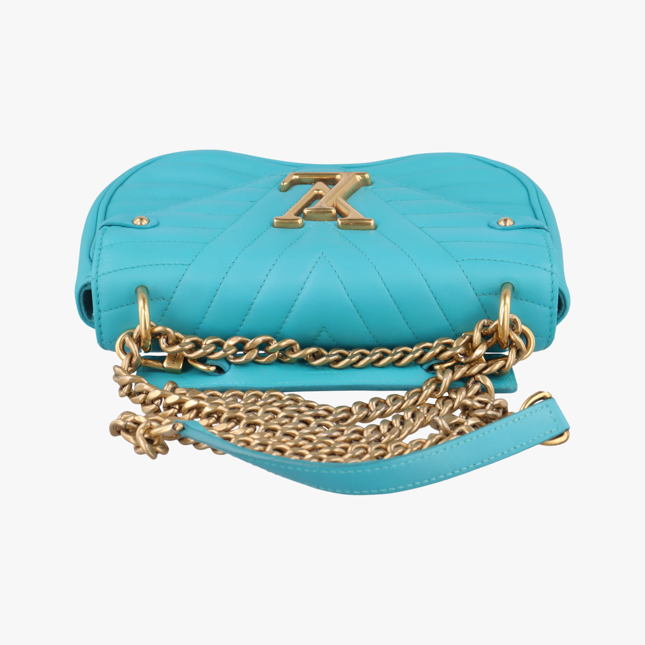 NEW WAVE CHAIN PM　TurquoiseLeatherM51936NZ1188ニューウェーブ チェーンPMターコイズレザーM51936NZ1188