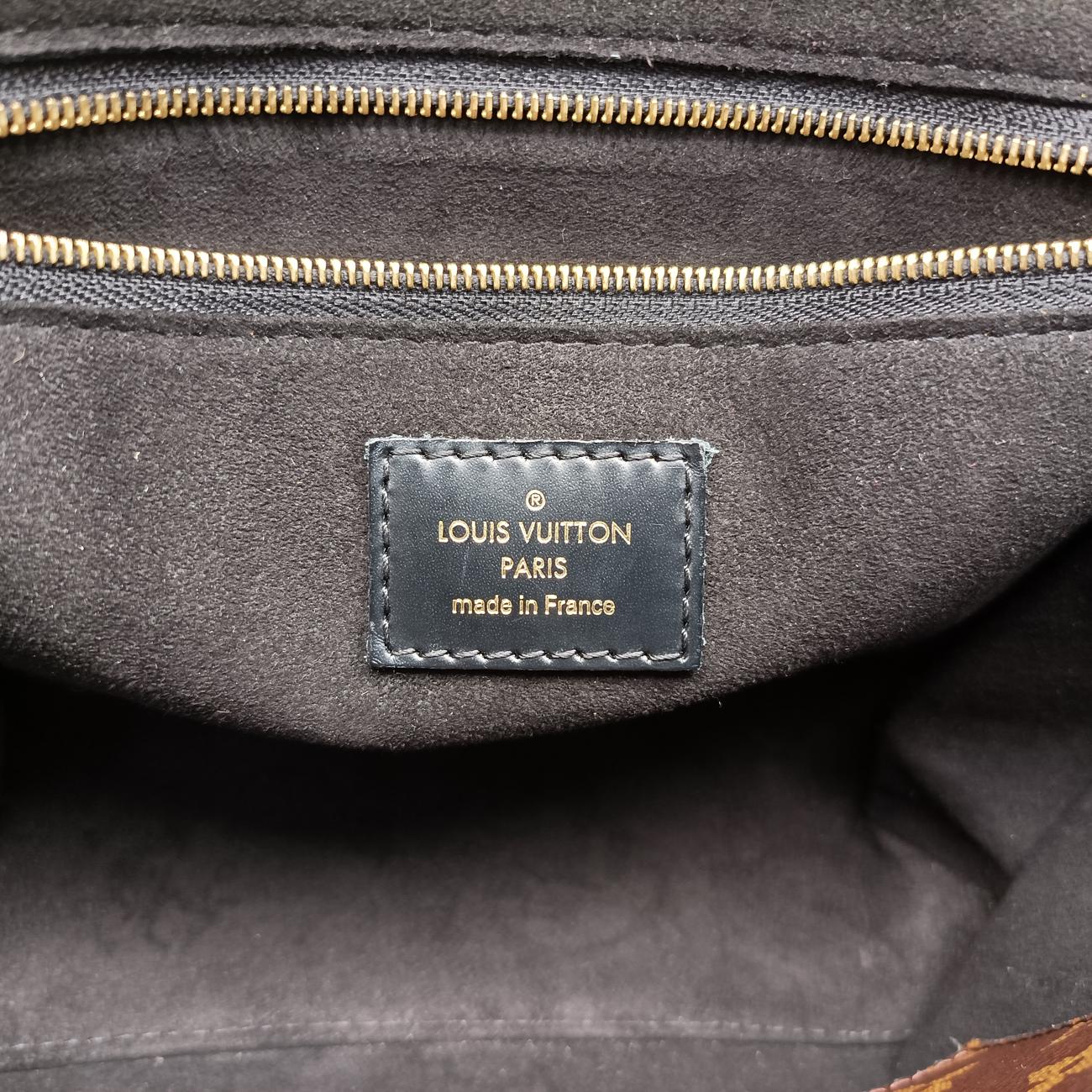 One-handle Flap MM　　brown×blackMonogram Canvas×calf leatherM43125FL2137ワンハンドルフラップMMモノグラム/ブラウン系×ブラックモノグラムキャンバス×カーフレザーM43125FL2137