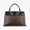One-handle Flap MM　　brown×blackMonogram Canvas×calf leatherM43125FL2137ワンハンドルフラップMMモノグラム/ブラウン系×ブラックモノグラムキャンバス×カーフレザーM43125FL2137