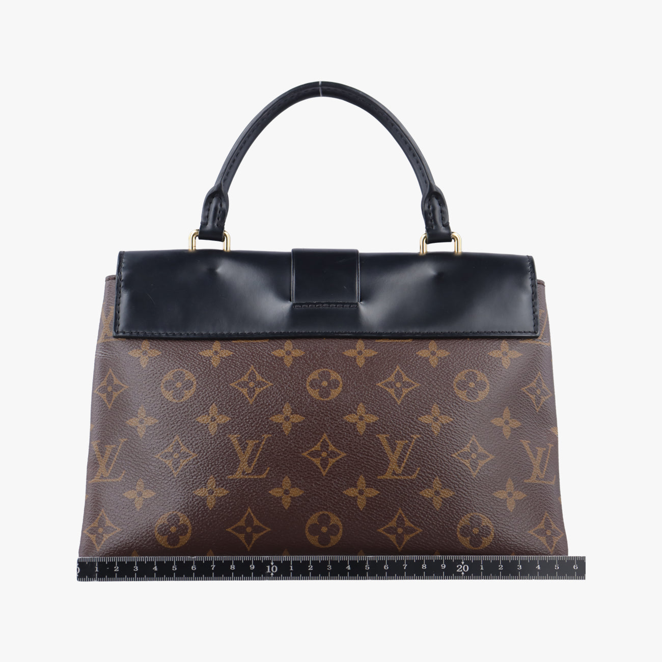 One-handle Flap MM　　brown×blackMonogram Canvas×calf leatherM43125FL2137ワンハンドルフラップMMモノグラム/ブラウン系×ブラックモノグラムキャンバス×カーフレザーM43125FL2137