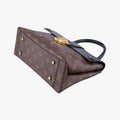 One-handle Flap MM　　brown×blackMonogram Canvas×calf leatherM43125FL2137ワンハンドルフラップMMモノグラム/ブラウン系×ブラックモノグラムキャンバス×カーフレザーM43125FL2137