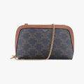 pochette TriompheBrownPVC coated canvasW-GM-0271ポシェット トリオンフブラウンPVCコーティングキャンバスW-GM-0271