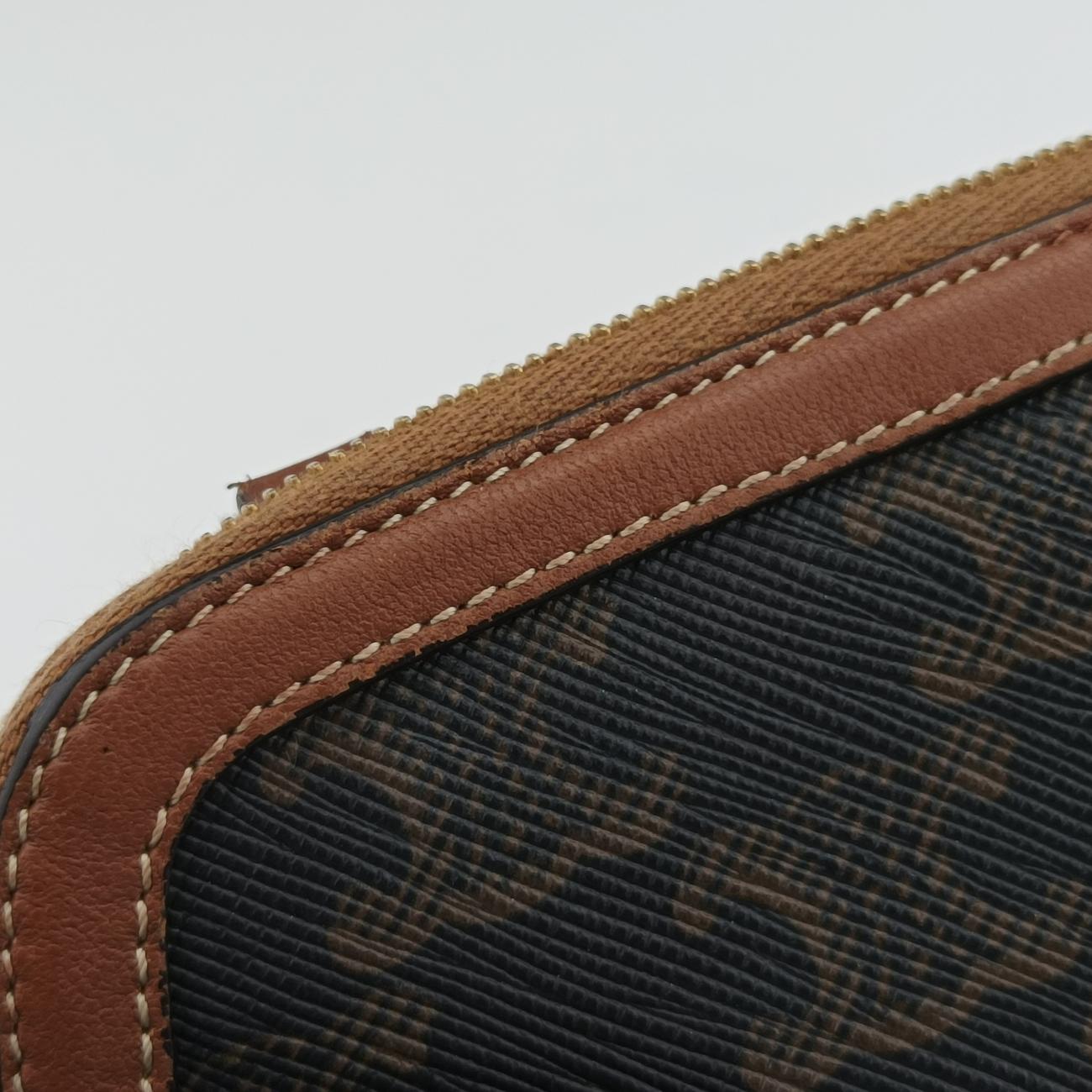 pochette TriompheBrownPVC coated canvasW-GM-0271ポシェット トリオンフブラウンPVCコーティングキャンバスW-GM-0271