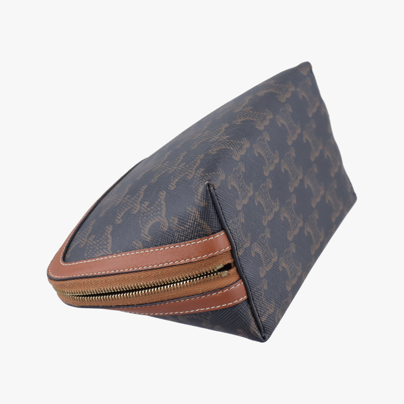 pochette TriompheBrownPVC coated canvasW-GM-0271ポシェット トリオンフブラウンPVCコーティングキャンバスW-GM-0271
