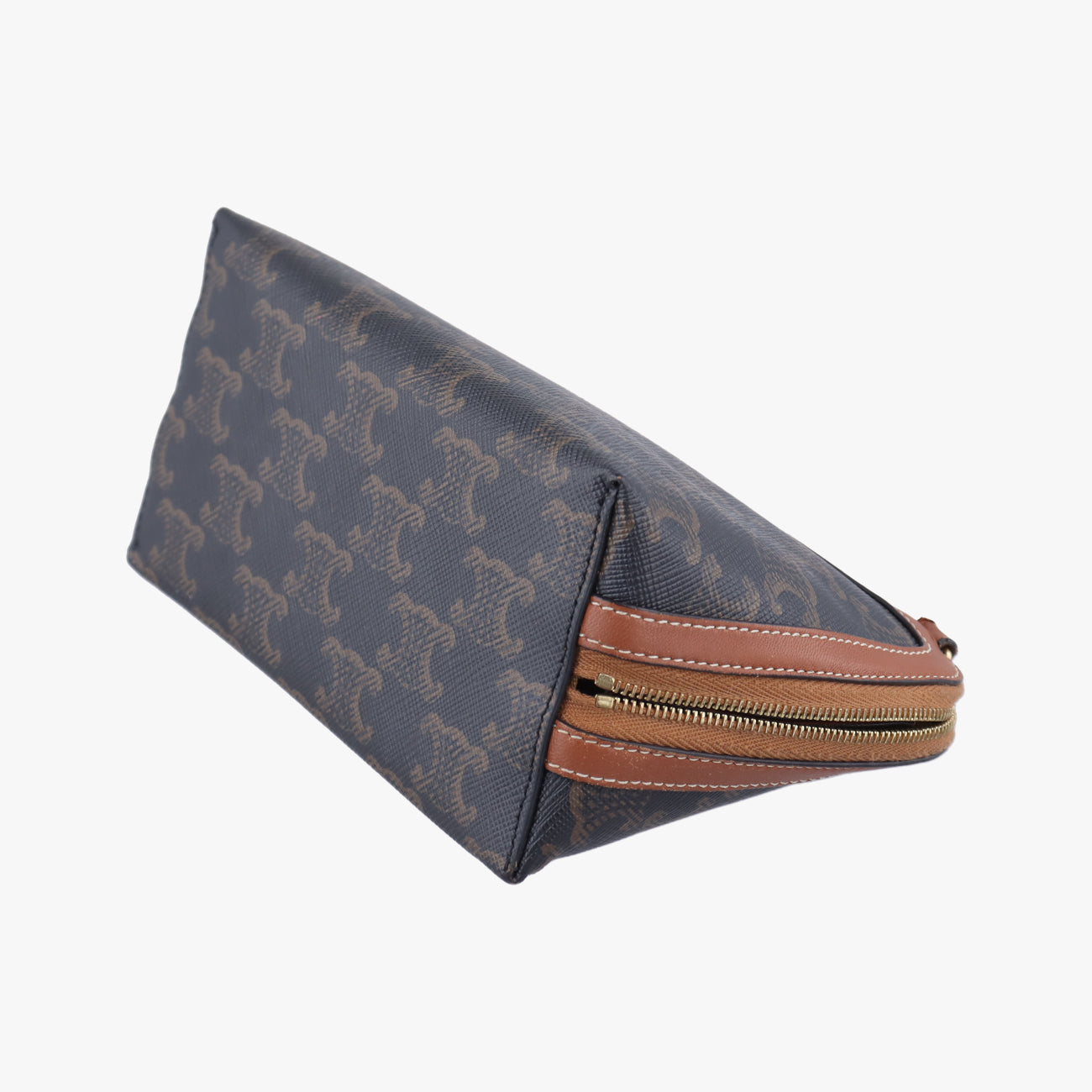 pochette TriompheBrownPVC coated canvasW-GM-0271ポシェット トリオンフブラウンPVCコーティングキャンバスW-GM-0271