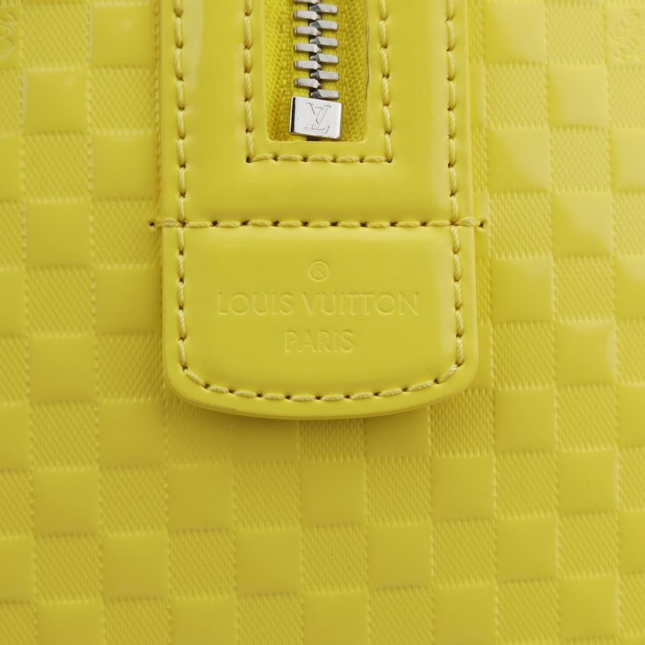 SPEEDY CUBE PMJAUNEDamier FacetsM48902FL0133スピーディキューブPMジョーヌダミエファセットM48902FL0133
