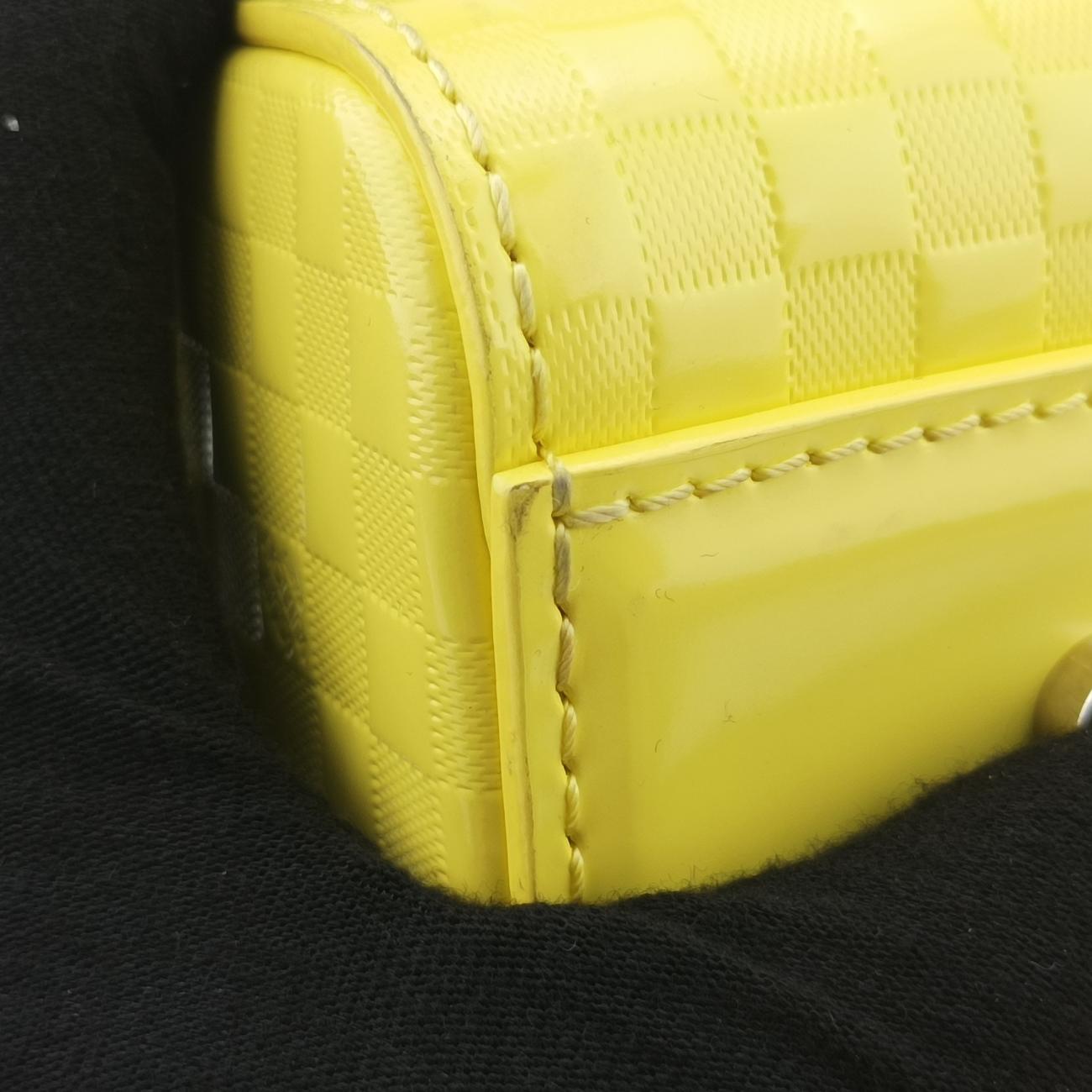 SPEEDY CUBE PMJAUNEDamier FacetsM48902FL0133スピーディキューブPMジョーヌダミエファセットM48902FL0133