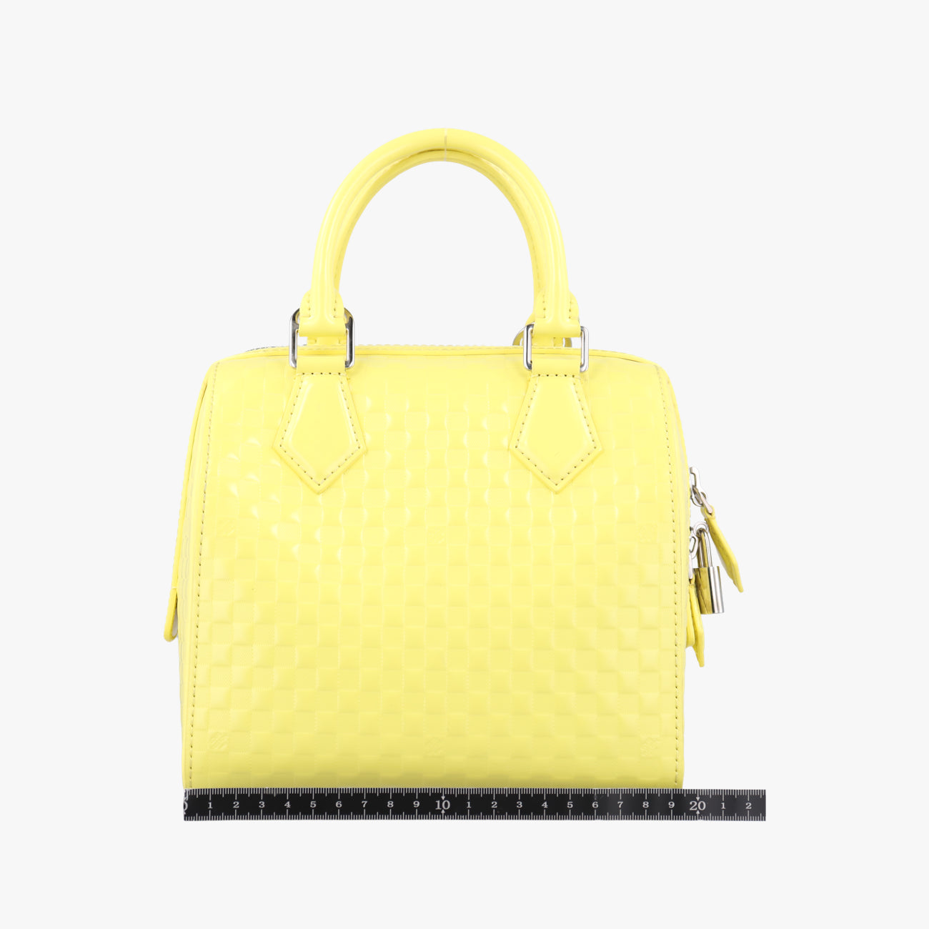 SPEEDY CUBE PMJAUNEDamier FacetsM48902FL0133スピーディキューブPMジョーヌダミエファセットM48902FL0133