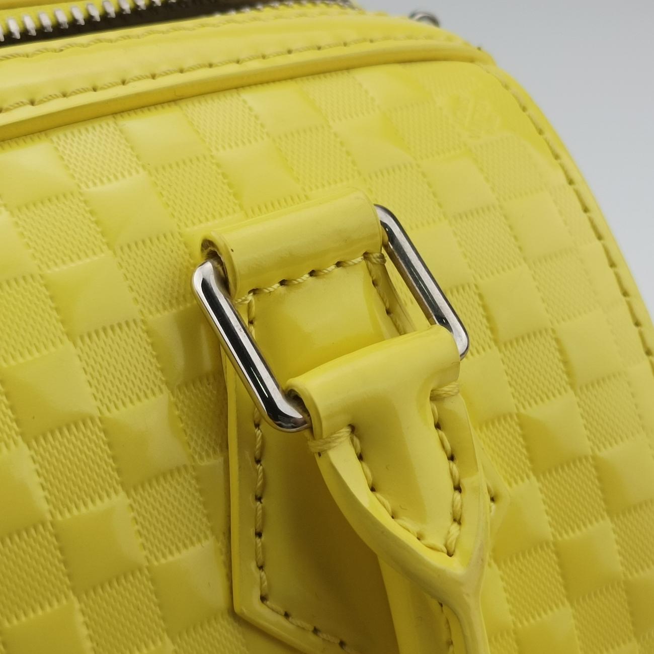 SPEEDY CUBE PMJAUNEDamier FacetsM48902FL0133スピーディキューブPMジョーヌダミエファセットM48902FL0133