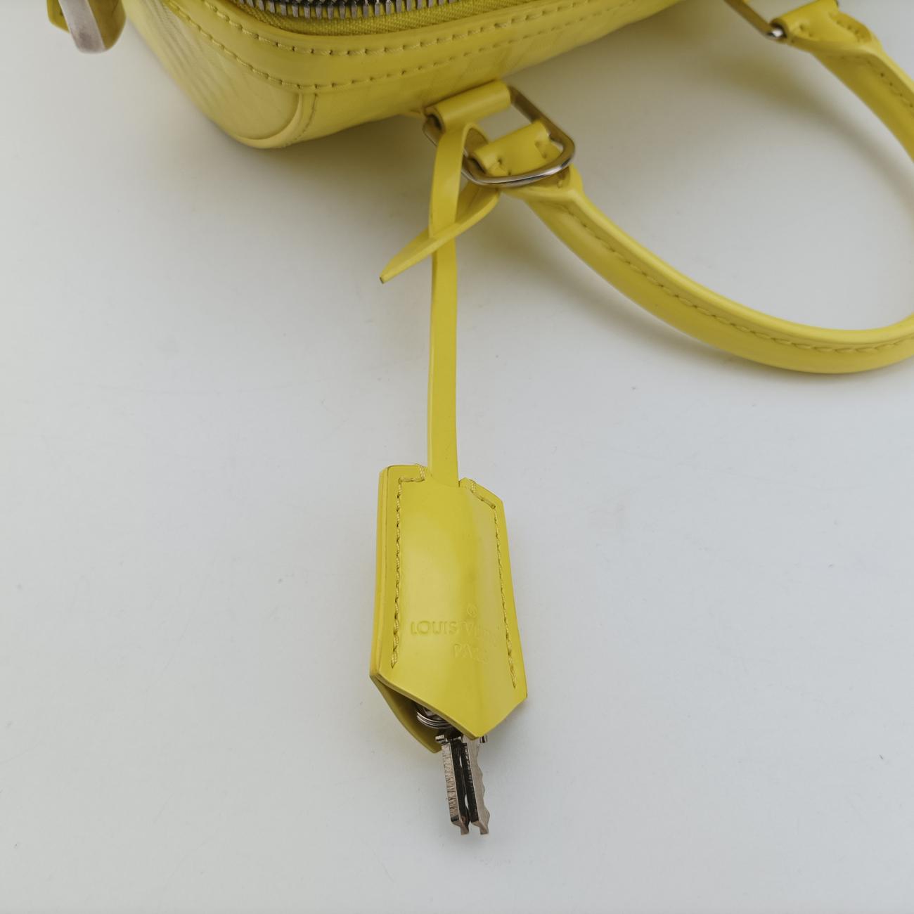 SPEEDY CUBE PMJAUNEDamier FacetsM48902FL0133スピーディキューブPMジョーヌダミエファセットM48902FL0133