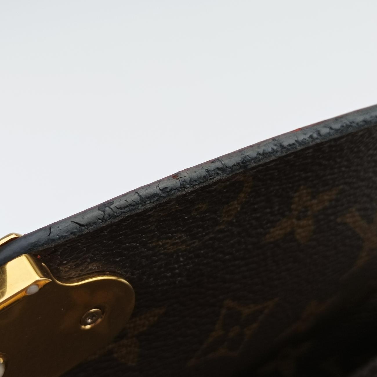 SAINT PLACIDEbrown×CERISEMonogram Canvas×calf leatherM43713CA1189サンプラシードモノグラム/ブラウン系×スリーズモノグラムキャンバス×カーフレザーM43713CA1189