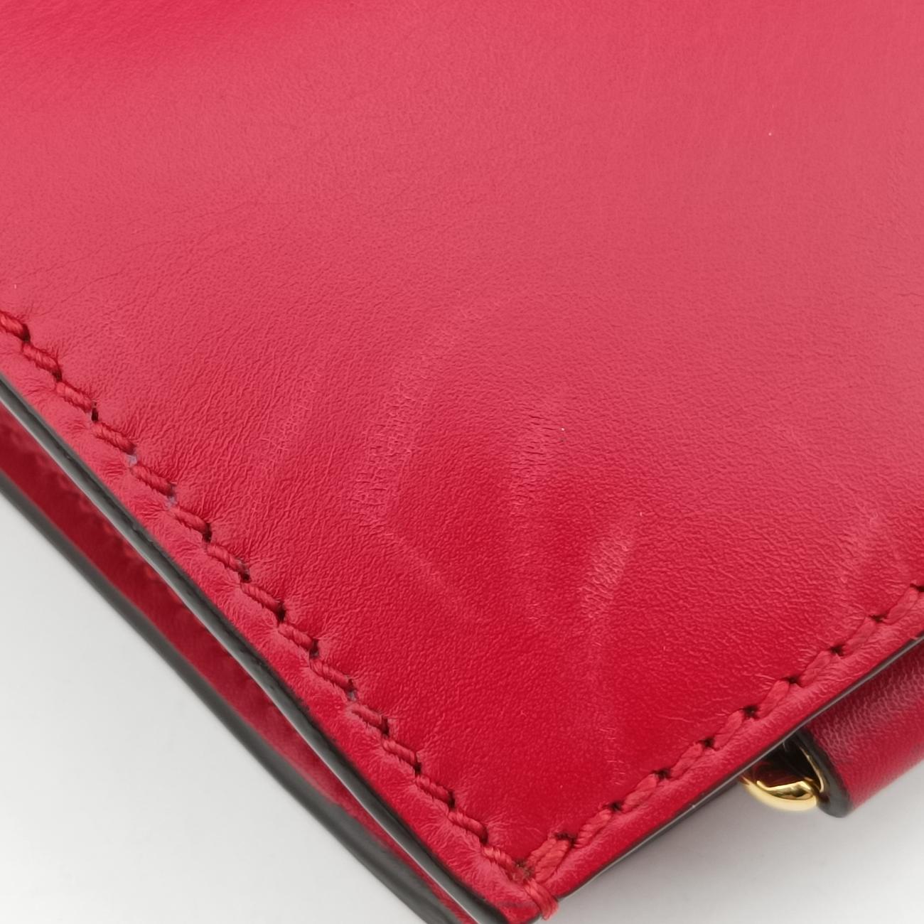 Bamboo Web NymphaeaRedLeather453764B021097108ニムフェア バンブー ウェブレッドレザー453764B021097108