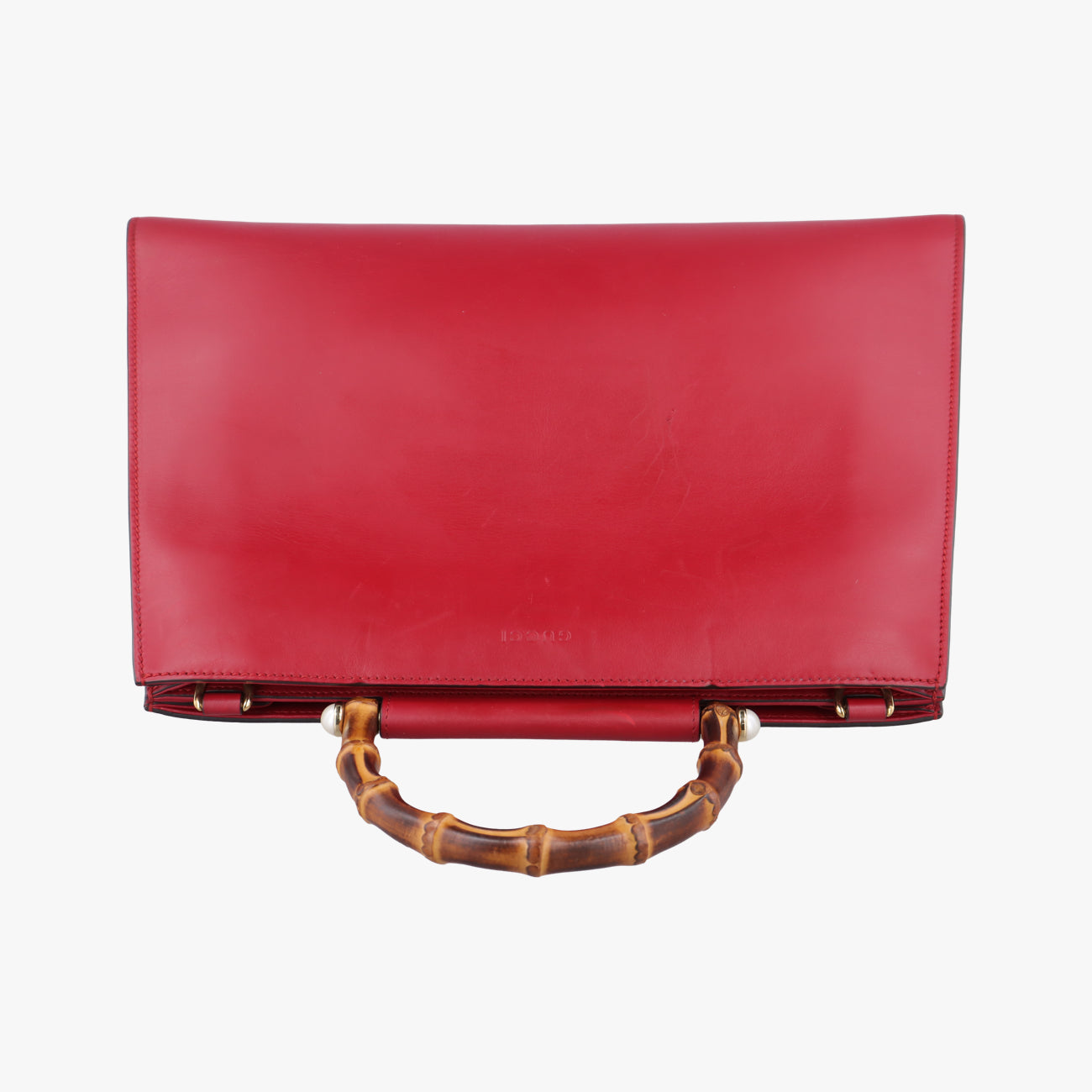 Bamboo Web NymphaeaRedLeather453764B021097108ニムフェア バンブー ウェブレッドレザー453764B021097108
