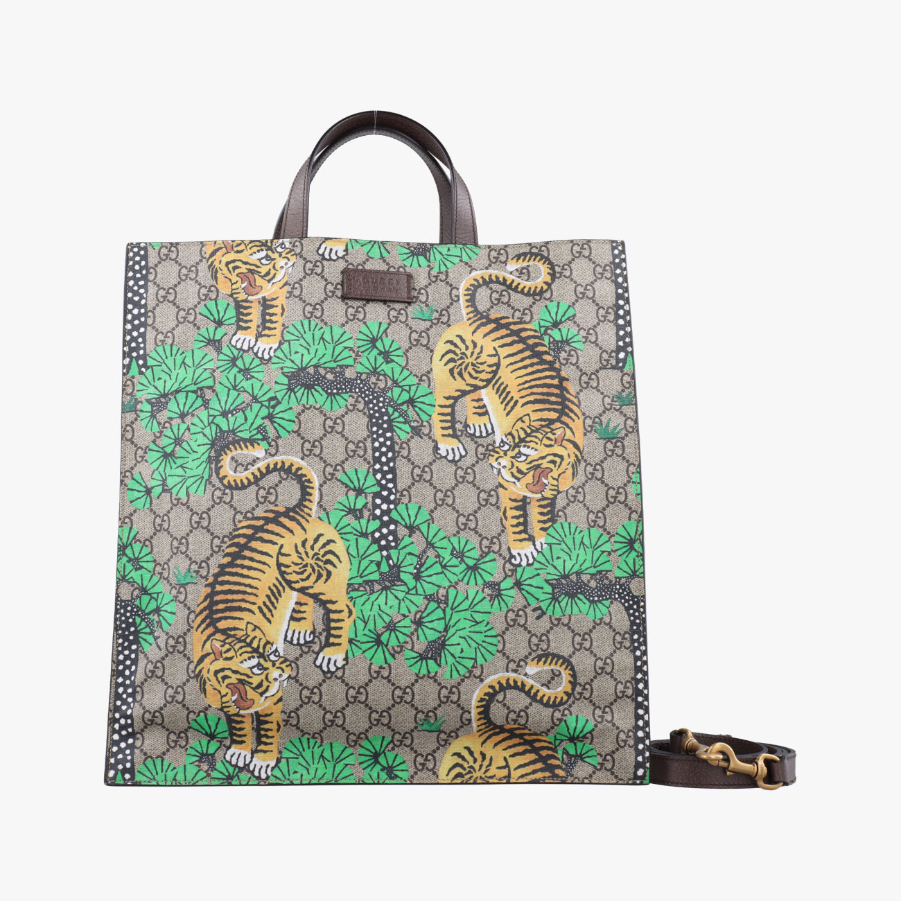 GG Supreme Bengal Tiger PrintMulticolourPVC coated canvas450950C021122095GGスプリームベンガルタイガープリントマルチカラーPVCコーティングキャンバス450950C021122095