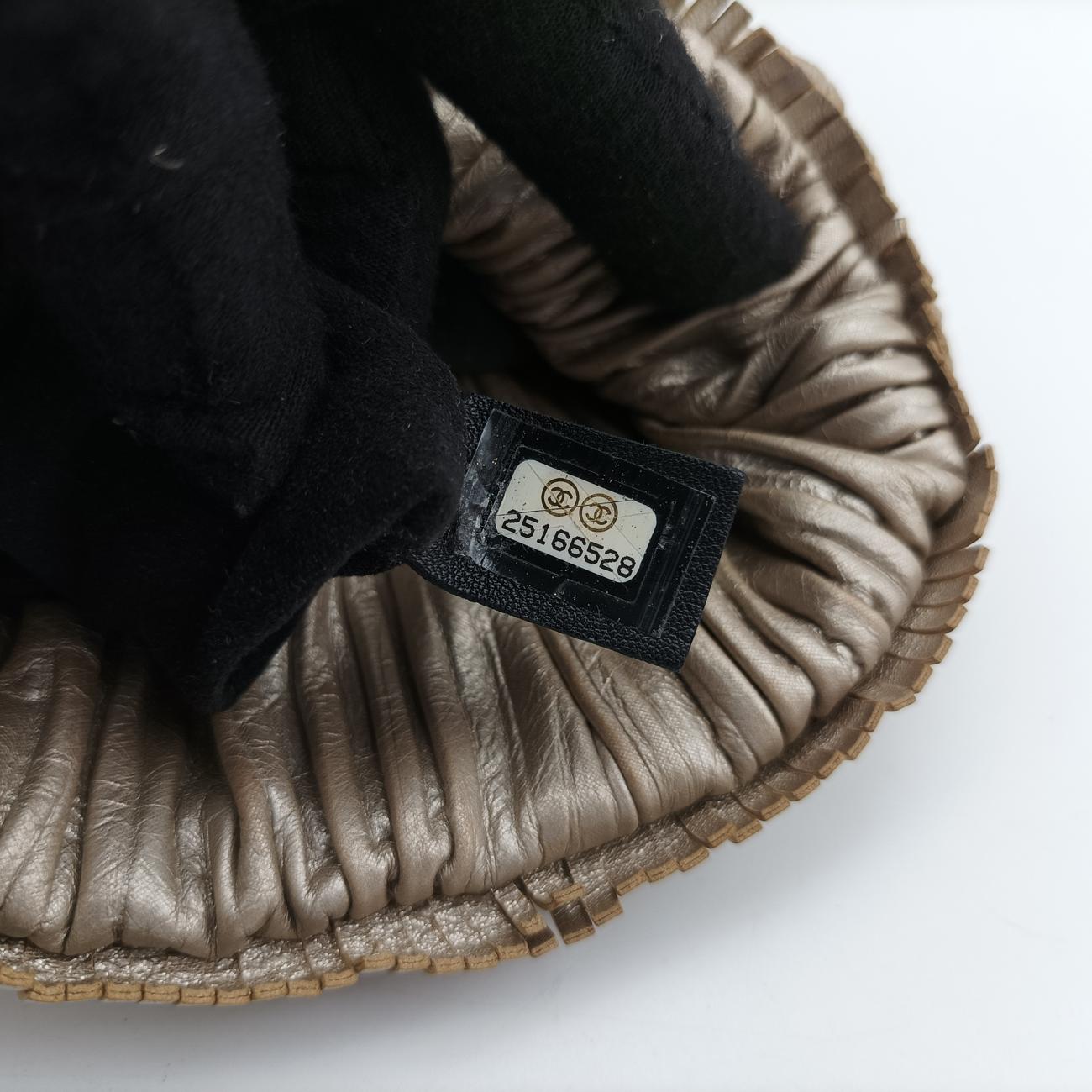 Coco PleatsBeigeleatherA5714225166528ココプリーツベージュレザーA5714225166528
