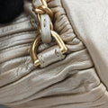 Coco PleatsBeigeleatherA5714225166528ココプリーツベージュレザーA5714225166528