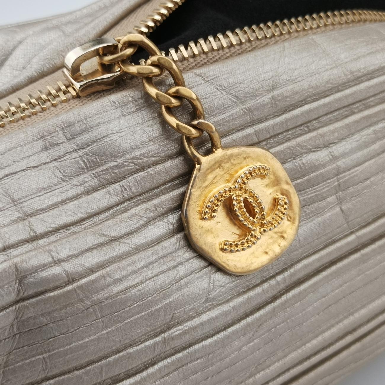 Coco PleatsBeigeleatherA5714225166528ココプリーツベージュレザーA5714225166528