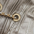 Coco PleatsBeigeleatherA5714225166528ココプリーツベージュレザーA5714225166528
